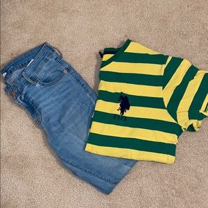 very fun us polo assn oversized tee ☆ ★ ☆